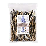 15 Safe & Healthy Rawhide Alternatives for Pomeranians 39 Polkadog Crunchy Cod Skins Dog Sticks - Cod Skins treats for Dogs - All-Natural Pet, Dog Treats - Savory, Healthy Fish-Skin Puppy Treat - Alaskan Treats for Pets - 2 lb.